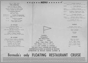 Picture of Menu for The Gay Venture